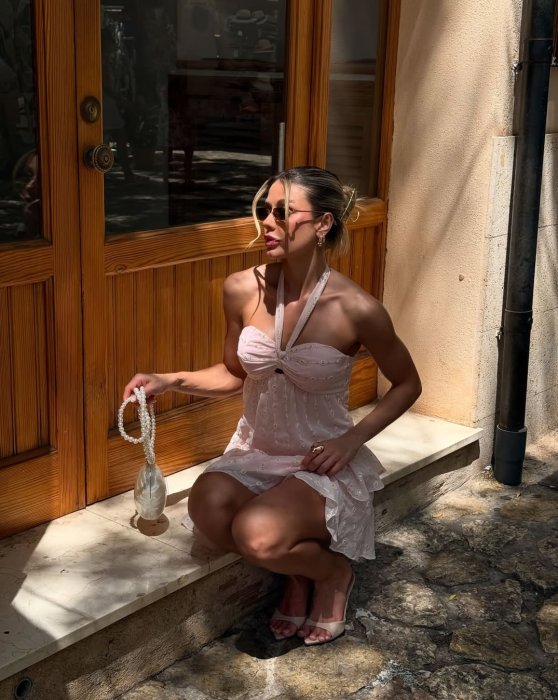 Vestido Babados Stella Rosa Loft747 Lorrany Freitas